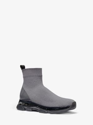 michael kors kendra bootie|Michael Michael Kors Kendra Reflective Stretch Knit Sock .